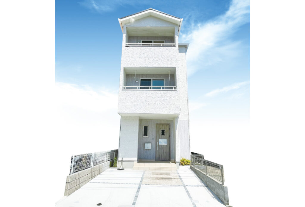 広島市安佐南区高取北3丁目2新築一戸建て分譲住宅外観