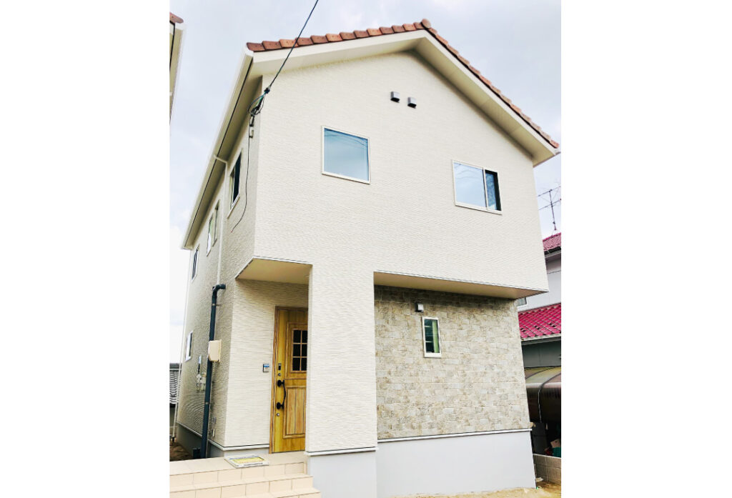 広島市佐伯区観音台1丁目27新築一戸建て分譲住宅外観