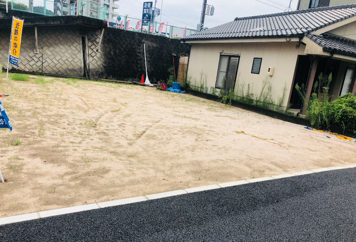 広島市安佐南区大町東3丁目22土地分譲住宅現地