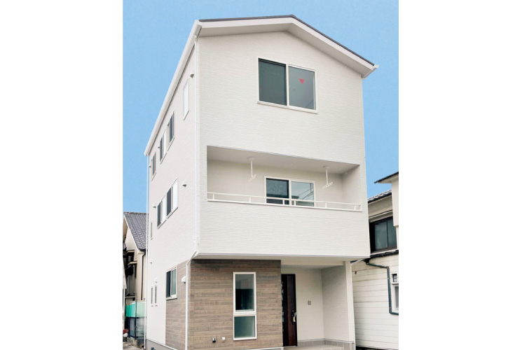 広島市西区観音本町1丁目3新築一戸建て分譲住宅外観