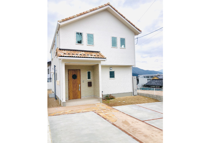 広島市安佐北区可部6丁目22新築一戸建て分譲住宅外観写真