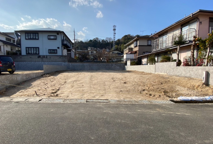 広島市佐伯区城山2丁目22土地分譲住宅現地現地写真
