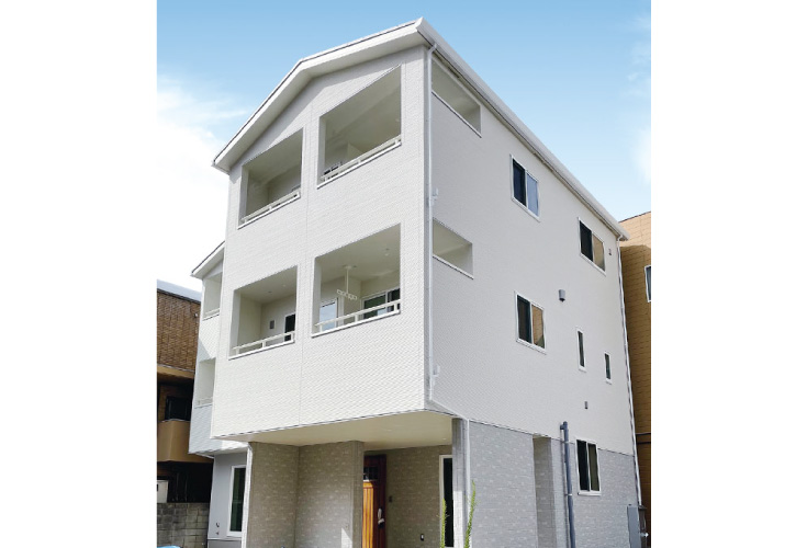 広島市中区吉島西1丁目25新築一戸建て分譲住宅外観