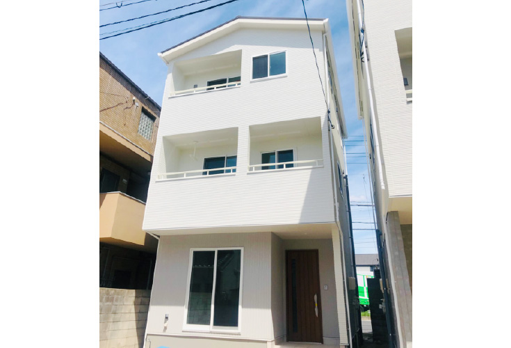 広島市中区吉島西1丁目25新築一戸建て分譲住宅外観