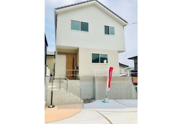 広島市佐伯区五月が丘1丁目4新築一戸建て分譲住宅外観