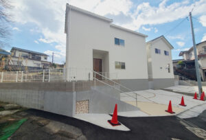 広島市安芸区矢野東6丁目14新築一戸建て分譲住宅外観