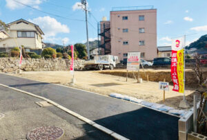 広島市東区牛田早稲田2丁目10土地分譲住宅現地