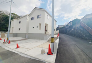 広島市安芸区矢野東6丁目14新築一戸建て分譲住宅外観