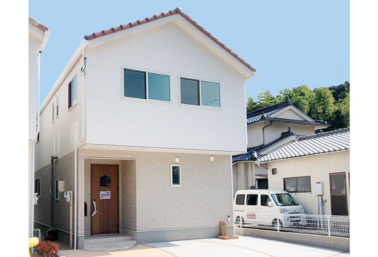広島県安芸郡熊野町神田20新築一戸建て分譲住宅外観
