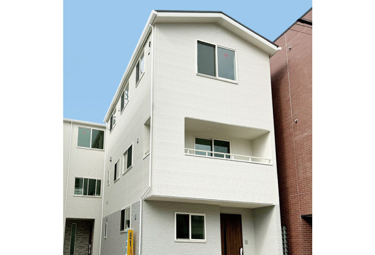 広島市西区三篠北町5新築一戸建て分譲住宅外観