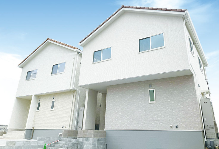 広島市安佐南区上安6丁目10新築一戸建て分譲住宅外観