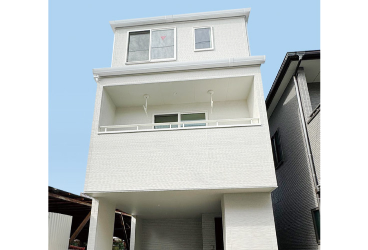 広島市西区南観音4丁目4新築一戸建て分譲住宅外観