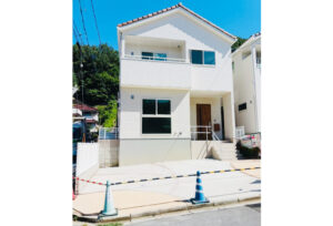 広島市東区戸坂大上4丁目12新築一戸建て分譲住宅外観