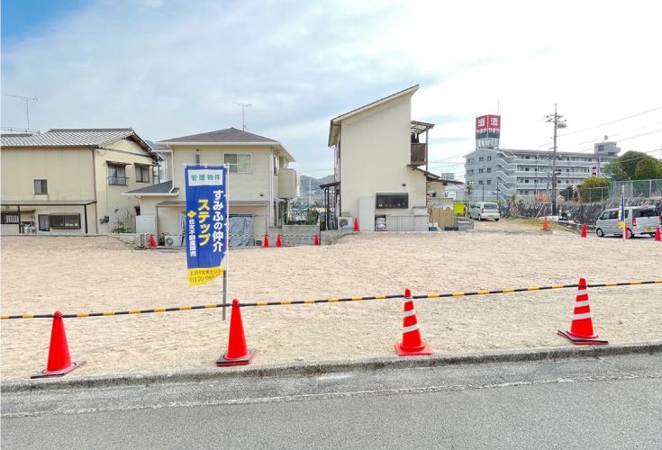 広島市佐伯区八幡が丘1丁目22土地分譲住宅現地