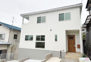 広島市安芸区矢野西3丁目17新築一戸建て分譲住宅外観