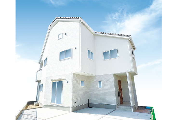 広島市安佐南区西原4丁目35新築一戸建て分譲住宅外観