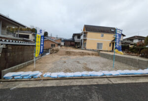 広島市安佐北区落合南1丁目24土地分譲住宅現地