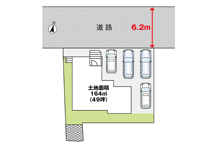 広島市西区己斐上5丁目66新築一戸建て分譲住宅区画図