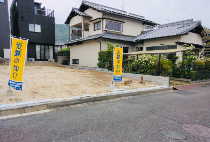 広島市西区井口明神2丁目4新築一戸建て分譲住宅現地