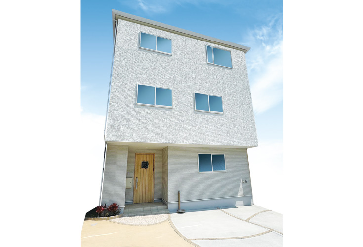 広島市安佐南区八木3丁目18新築一戸建て分譲住宅外観