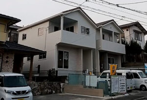 廿日市市福面2丁目15新築戸建て分譲住宅外観