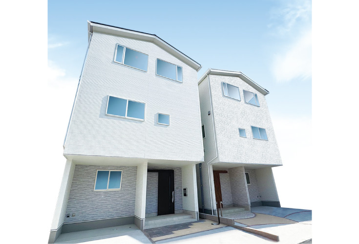 広島市安佐南区祇園7丁目25新築一戸建て分譲住宅外観
