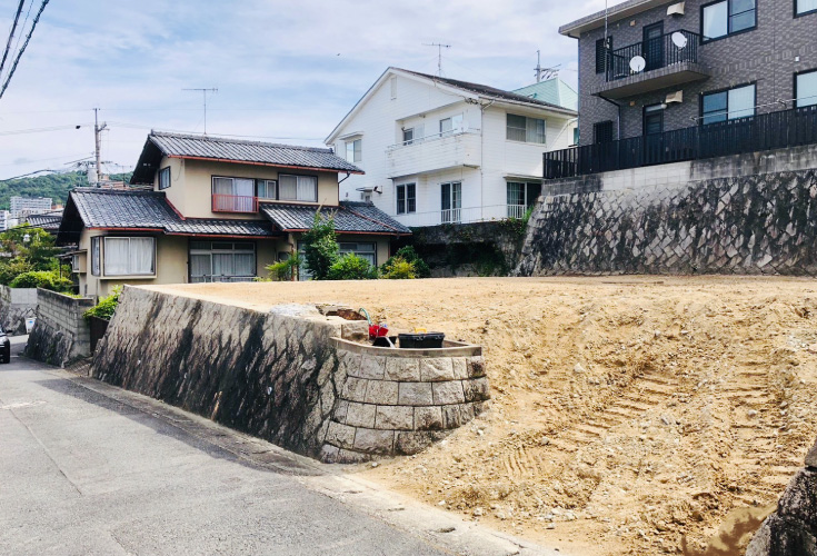 広島市東区牛田東3丁目24新築戸建て分譲住宅現地