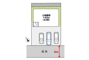 広島市南区仁保1丁目29新築一戸建て分譲住宅区画図