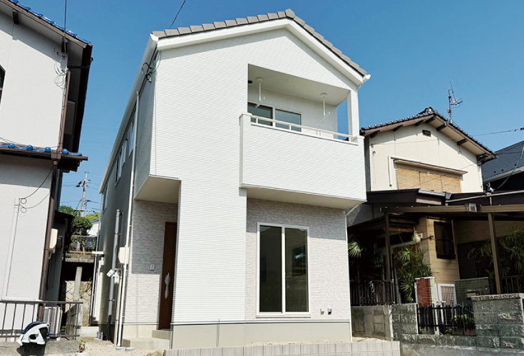 広島市西区己斐大迫3丁目37新築一戸建て分譲住宅外観