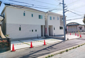 広島市佐伯区皆賀1丁目9新築一戸建て分譲住宅外観