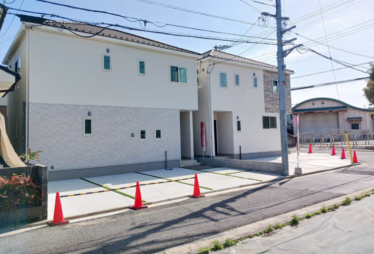 広島市佐伯区皆賀1丁目9新築一戸建て分譲住宅外観