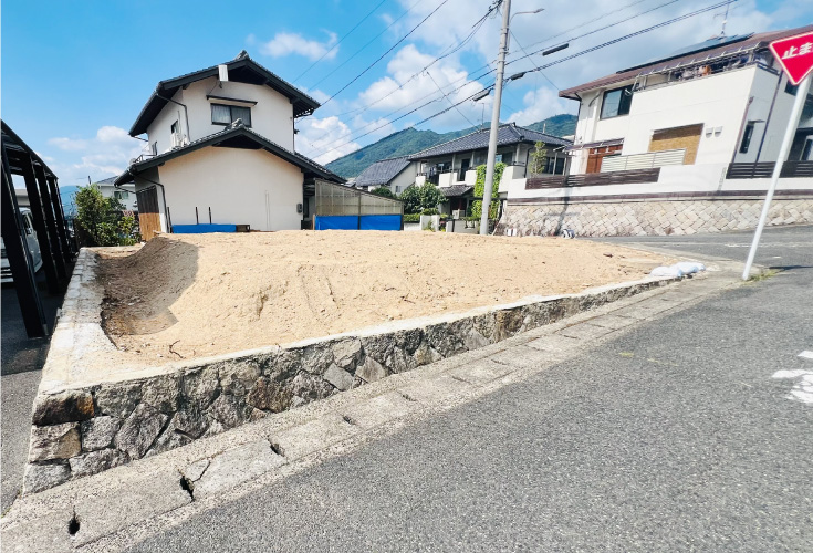 広島市安佐南区上安4丁目21土地分譲住宅現地