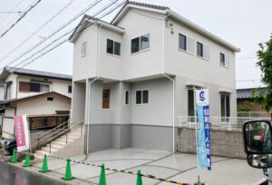 広島市安佐南区相田3丁目23新築一戸建て分譲住宅外観