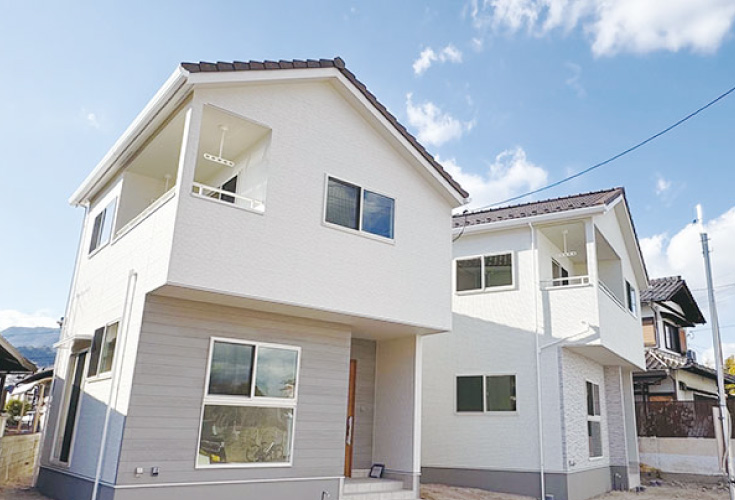 廿日市市阿品台1丁目14新築戸建て分譲住宅外観