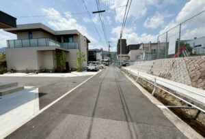 呉市阿賀中央5丁目9土地分譲住宅現地