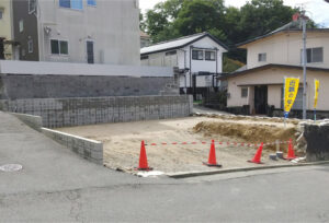 広島市東区上温品4丁目35新築一戸建て分譲住宅現地