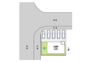 広島市安佐南区毘沙門台3丁目28新築一戸建て分譲住宅区画図