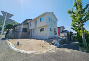 広島市安佐南区毘沙門台3丁目28新築一戸建て分譲住宅外観