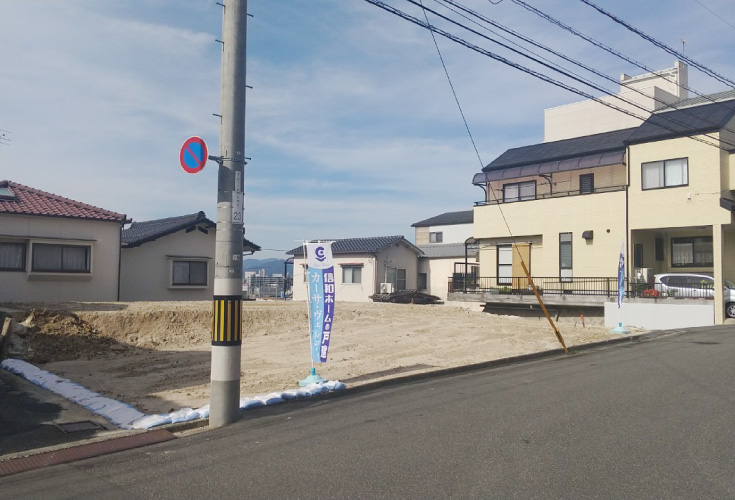 広島県安芸郡府中町八幡4丁目8新築一戸建て分譲住宅現地