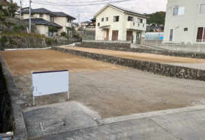広島市安佐北区可部東4丁目6土地分譲現地