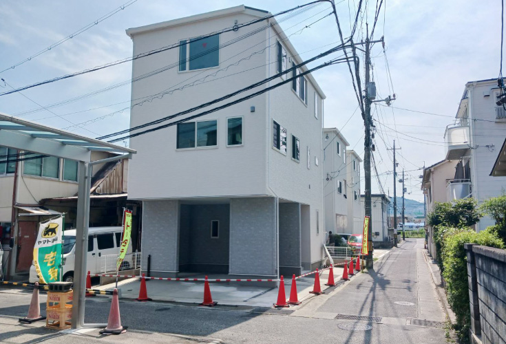 広島市安佐南区長束西1丁目34新築一戸建て分譲住宅外観