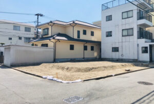 広島市南区霞2丁目4新築一戸建て分譲住宅現地