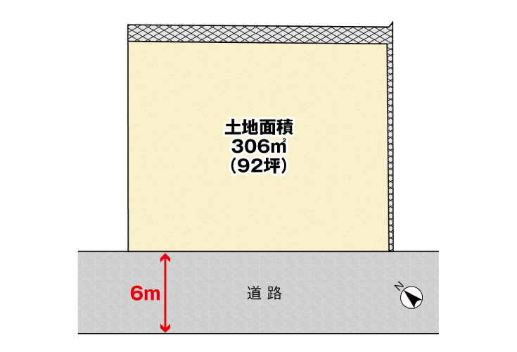 広島市安佐北区あさひが丘3丁目7土地分譲住宅区画図