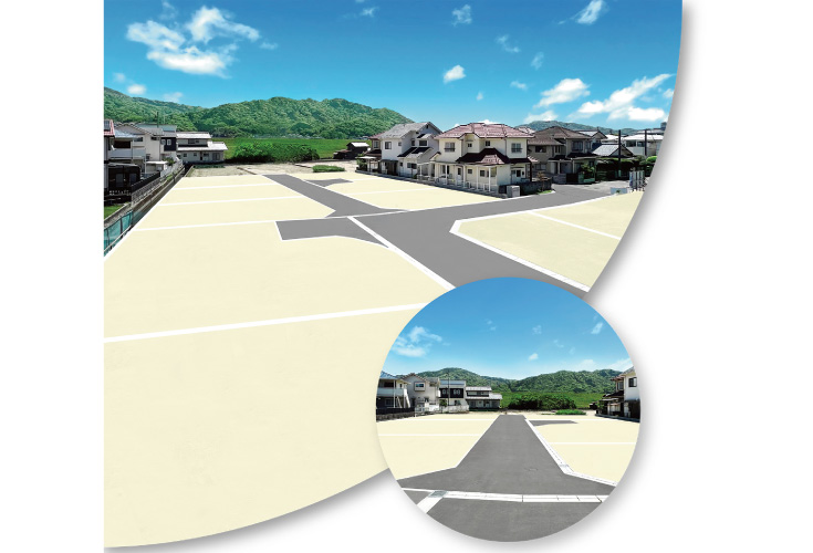広島市安佐南区川内3丁目25新築一戸建て分譲住宅現地