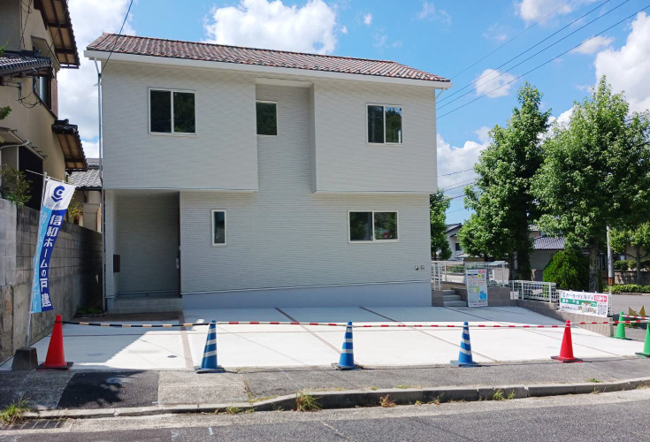 広島市安佐南区毘沙門台3丁目28新築一戸建て分譲住宅外観