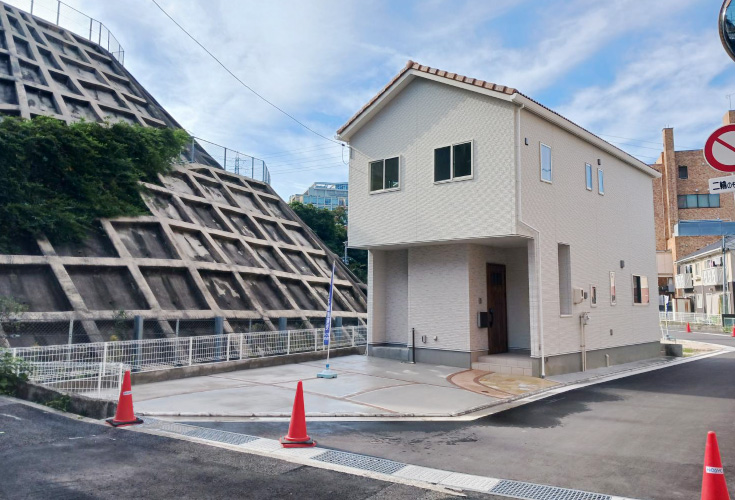 広島市東区牛田新町4丁目6新築一戸建て分譲住宅外観