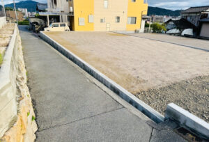 広島市安佐南区山本9丁目9土地分譲住宅現地