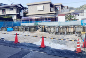 広島県安芸郡府中町柳ケ丘75新築一戸建て分譲住宅現地