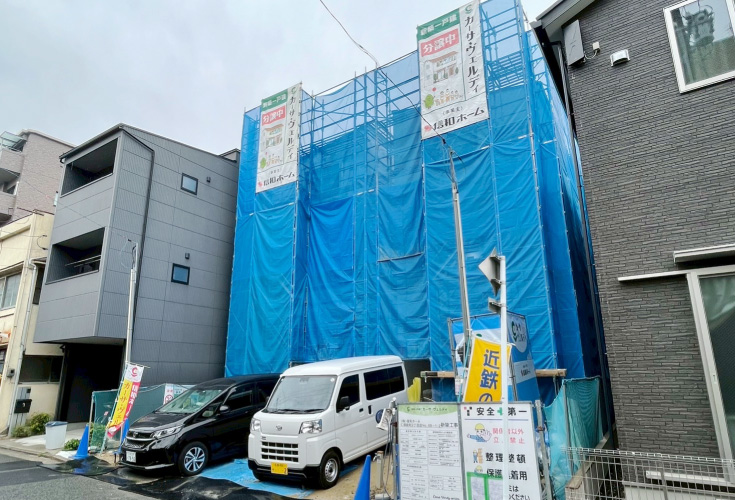 広島市南区仁保新町2丁目6新築一戸建て分譲住宅現地外観