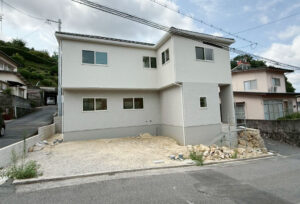 広島市東区上温品4丁目35新築一戸建て分譲住宅外観